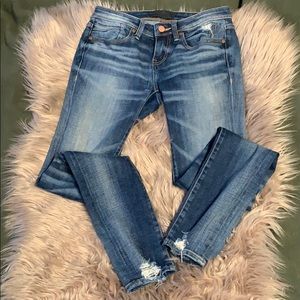 Buckle Black Skinny Jeans